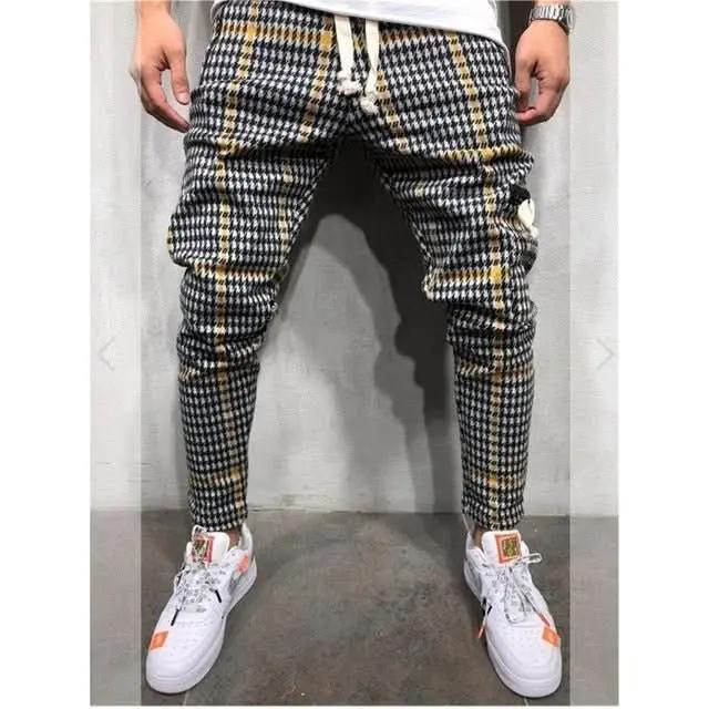 Autumn Pocket Pant Men Black Pants Male Trousers – travel - inspired 0 by Aroundtheworldinarush