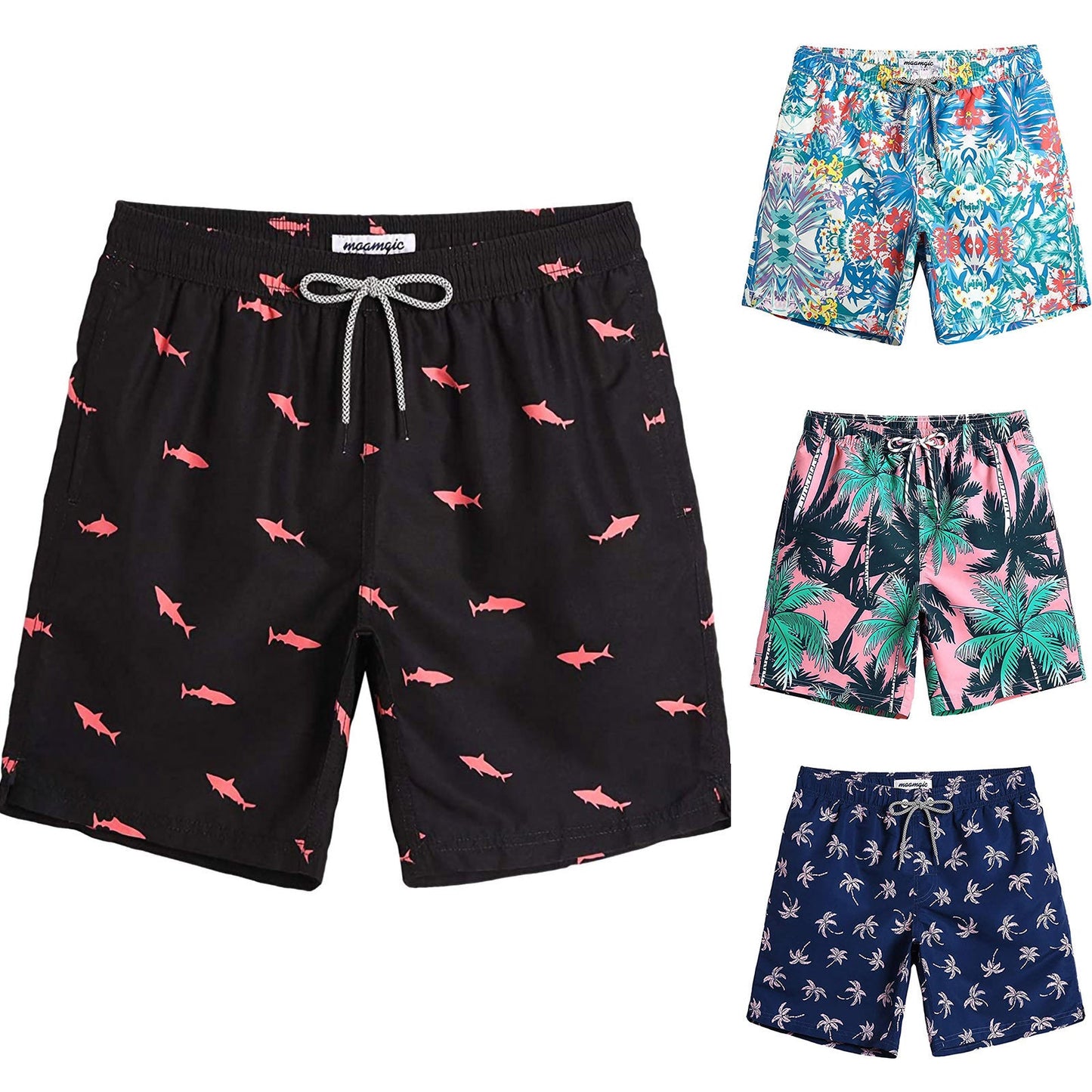 Casual Swimwear Beach Shorts Men โ travel - inspired 4 by Aroundtheworldinarush