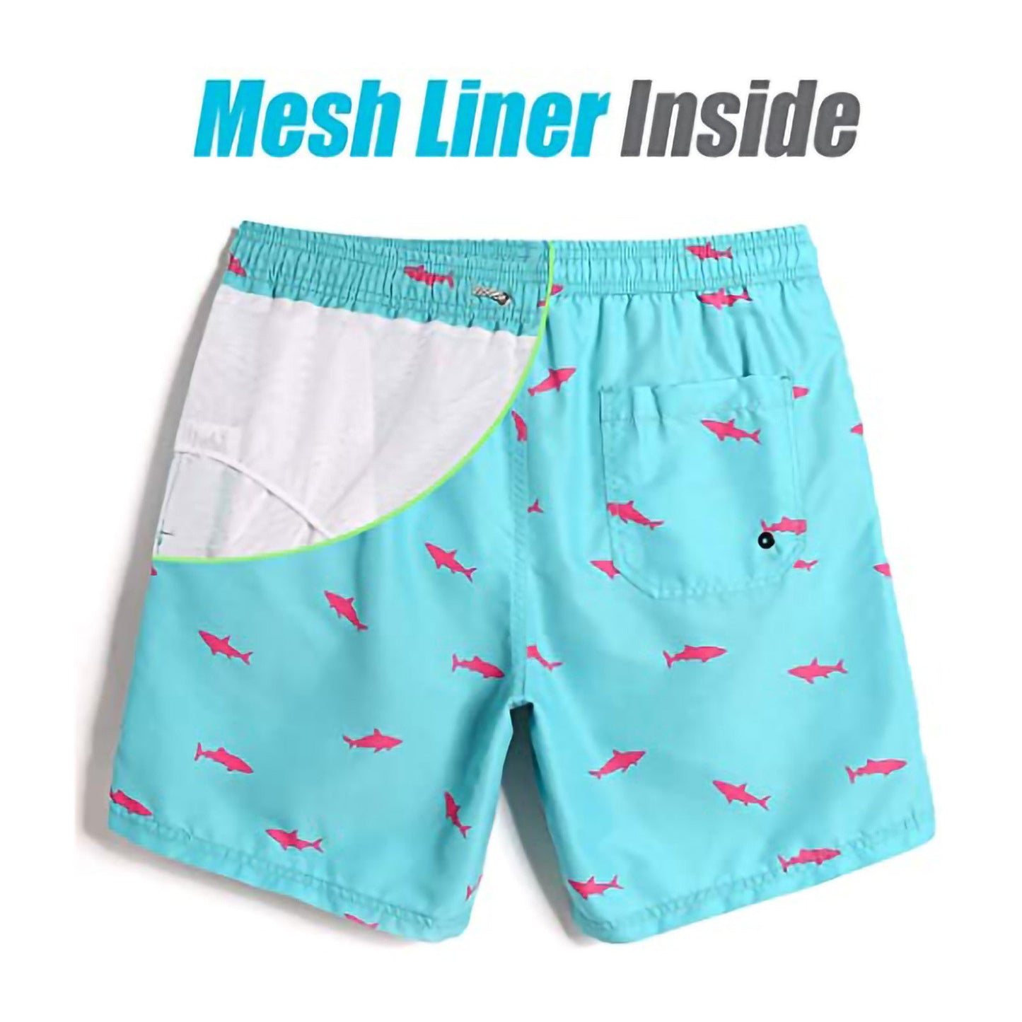 Casual Swimwear Beach Shorts Men โ travel - inspired 4 by Aroundtheworldinarush