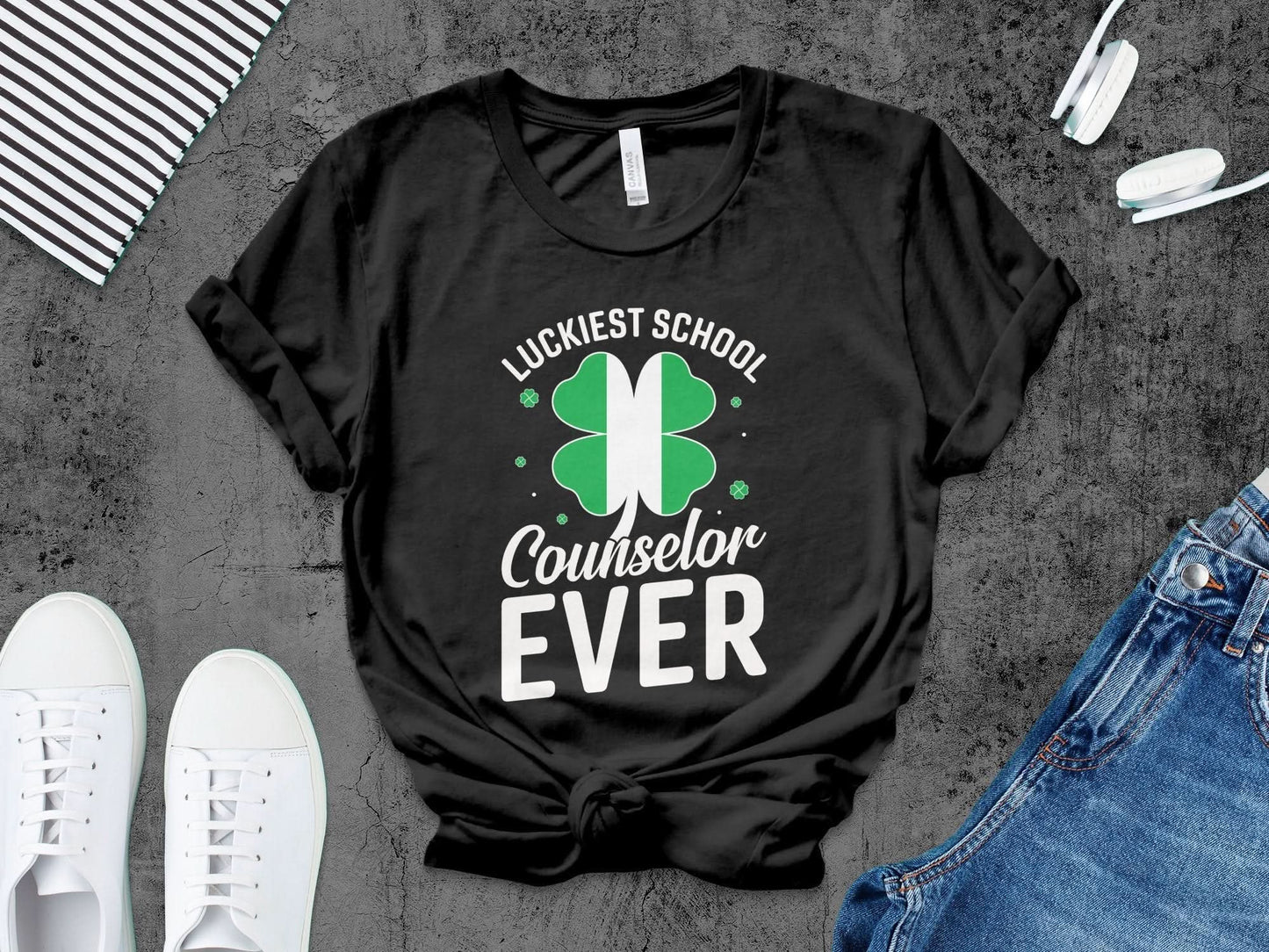 Luckiest School Counselor Ever – travel - inspired Clothing by Aroundtheworldinarush