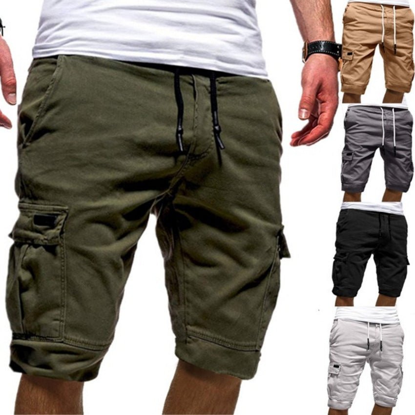 Men Casual Jogger Sports Cargo Shorts Military Combat Workout Gym Trousers Summer Mens Clothing โ travel - inspired 0 by Aroundtheworldinarush