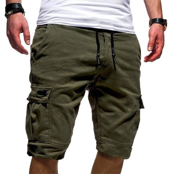 Men Casual Jogger Sports Cargo Shorts Military Combat Workout Gym Trousers Summer Mens Clothing โ travel - inspired 0 by Aroundtheworldinarush