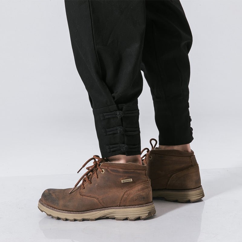 Men's mouth buckle casual pants โ travel - inspired 0 by Aroundtheworldinarush