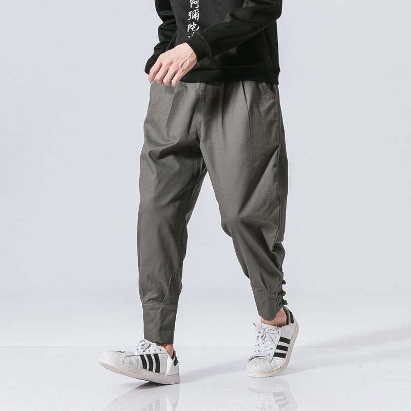 Men's mouth buckle casual pants โ travel - inspired 0 by Aroundtheworldinarush