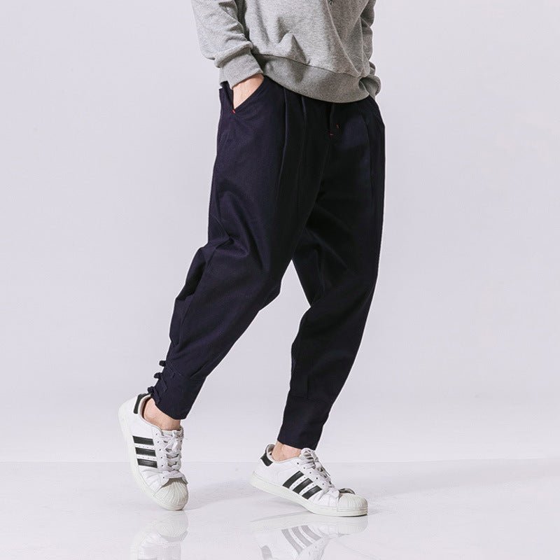 Men's mouth buckle casual pants โ travel - inspired 0 by Aroundtheworldinarush