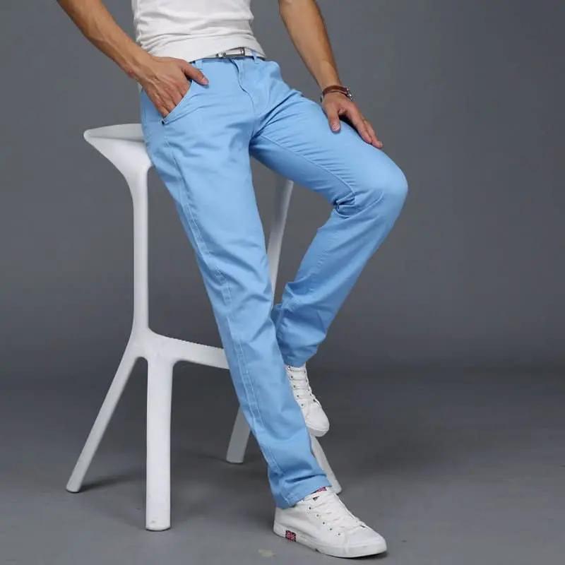 Men's trousers straight slim casual pants show dress – travel - inspired 0 by Aroundtheworldinarush