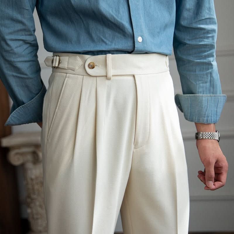 Naples High - waisted Straight Leg Casual Dress Pants – travel - inspired 0 by Aroundtheworldinarush