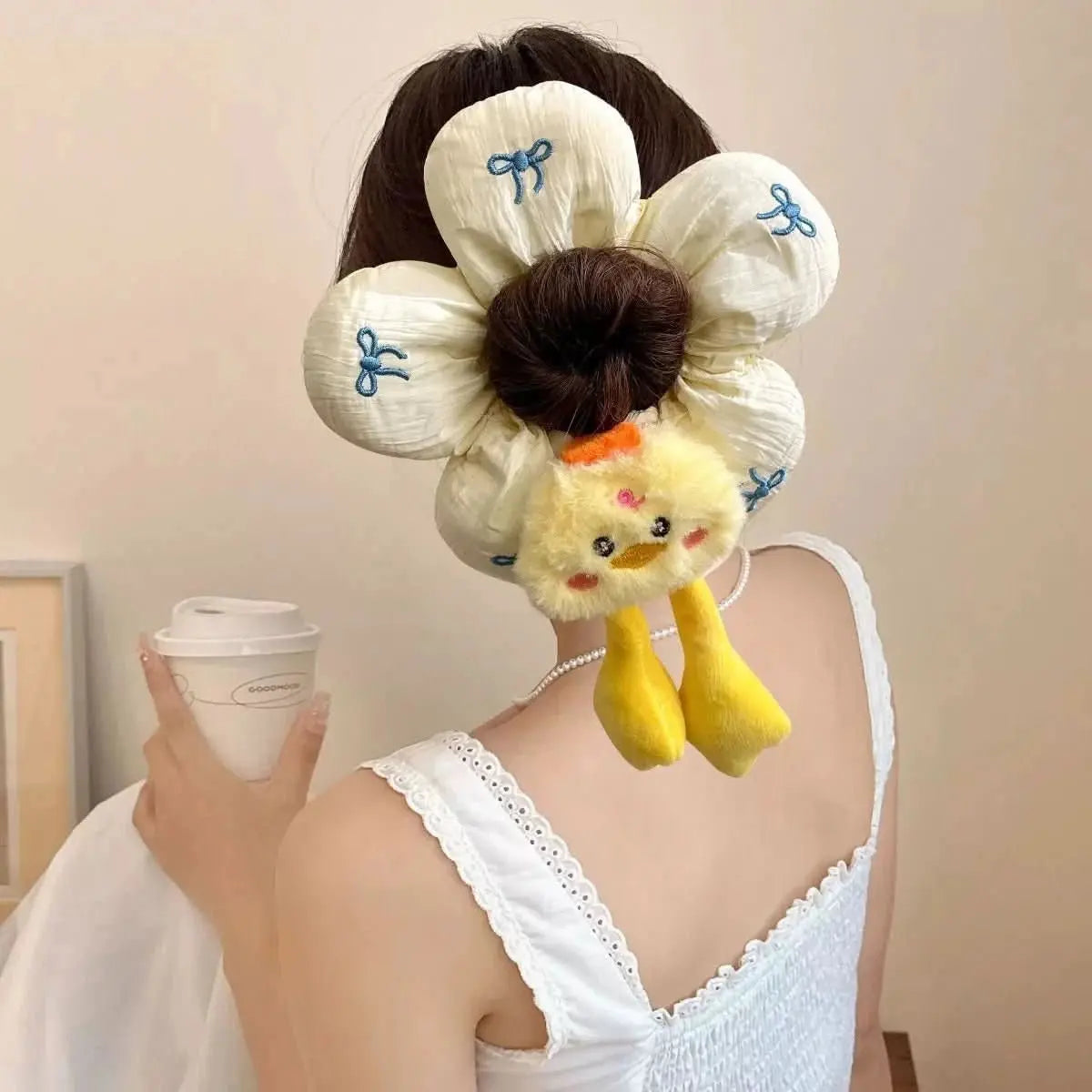 Printed Animal Shaped Hair Scrunchy – travel - inspired by Aroundtheworldinarush