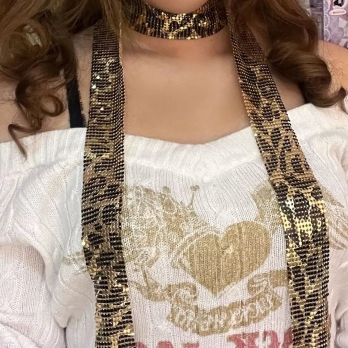 Sequin Glamour Scarf – travel - inspired by Aroundtheworldinarush