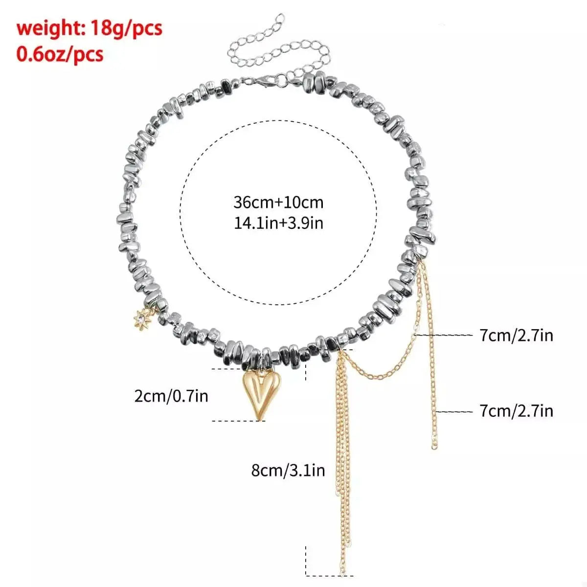 Silver - Plated Heart Necklace – travel - inspired by Aroundtheworldinarush