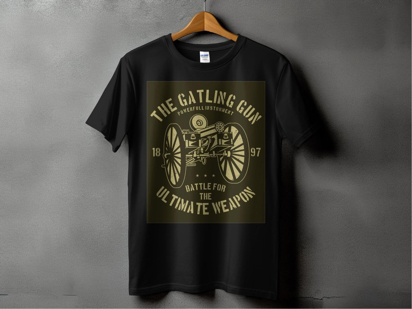 The Gatling Gun – travel - inspired Clothing by Aroundtheworldinarush