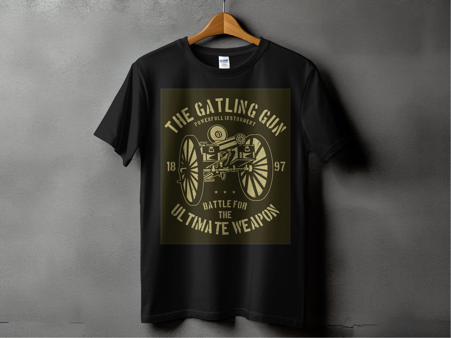 The Gatling Gun – travel - inspired Clothing by Aroundtheworldinarush