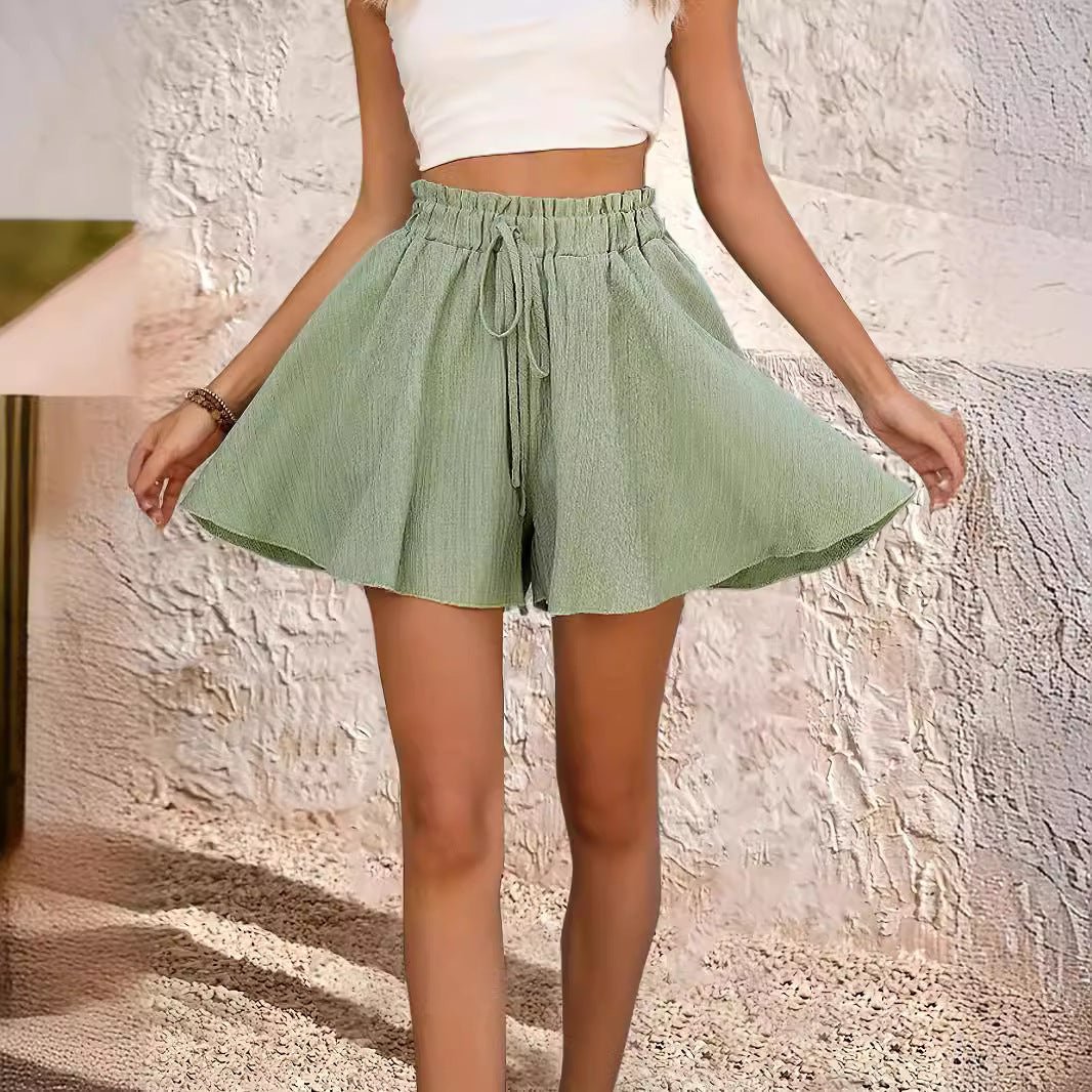 Women's Summer Solid Color Shorts Pantskirt – travel - inspired 0 by Aroundtheworldinarush