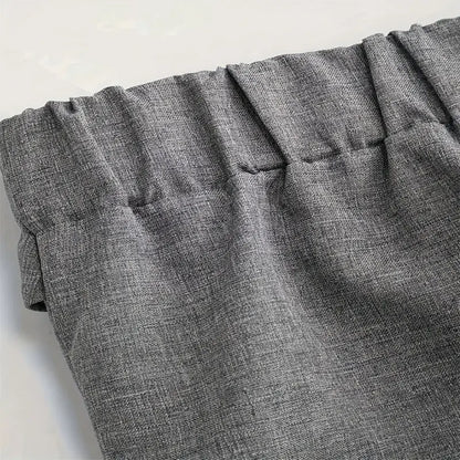 Women's Elegant High-Waisted Wide Leg Pants, Solid Color Button Detail Trousers For Office And Casual Wear Aroundtheworldinarush