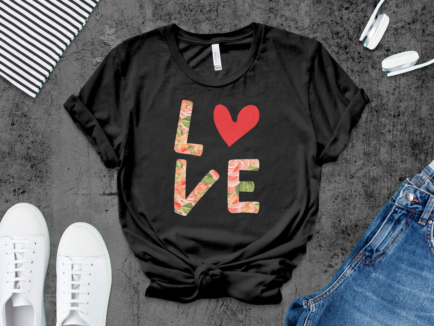 L Heart V E