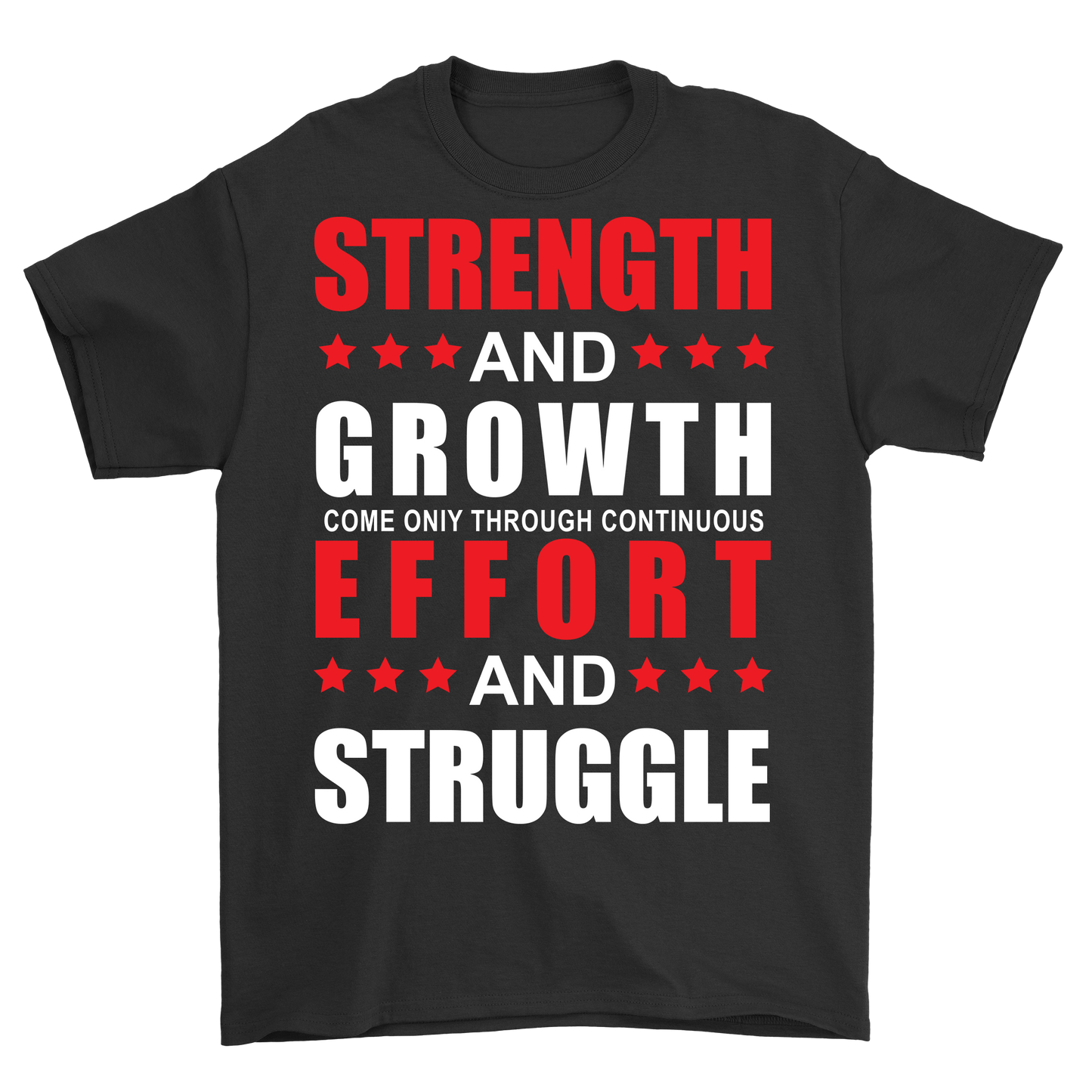 Strength and Growth Effort and Struggle