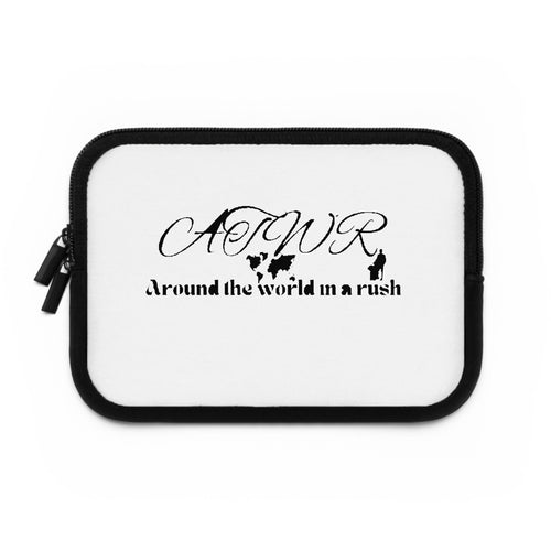 ATWIAR Logo — 7 - inch Tablet Sleeve – travel - inspired by Aroundtheworldinarush