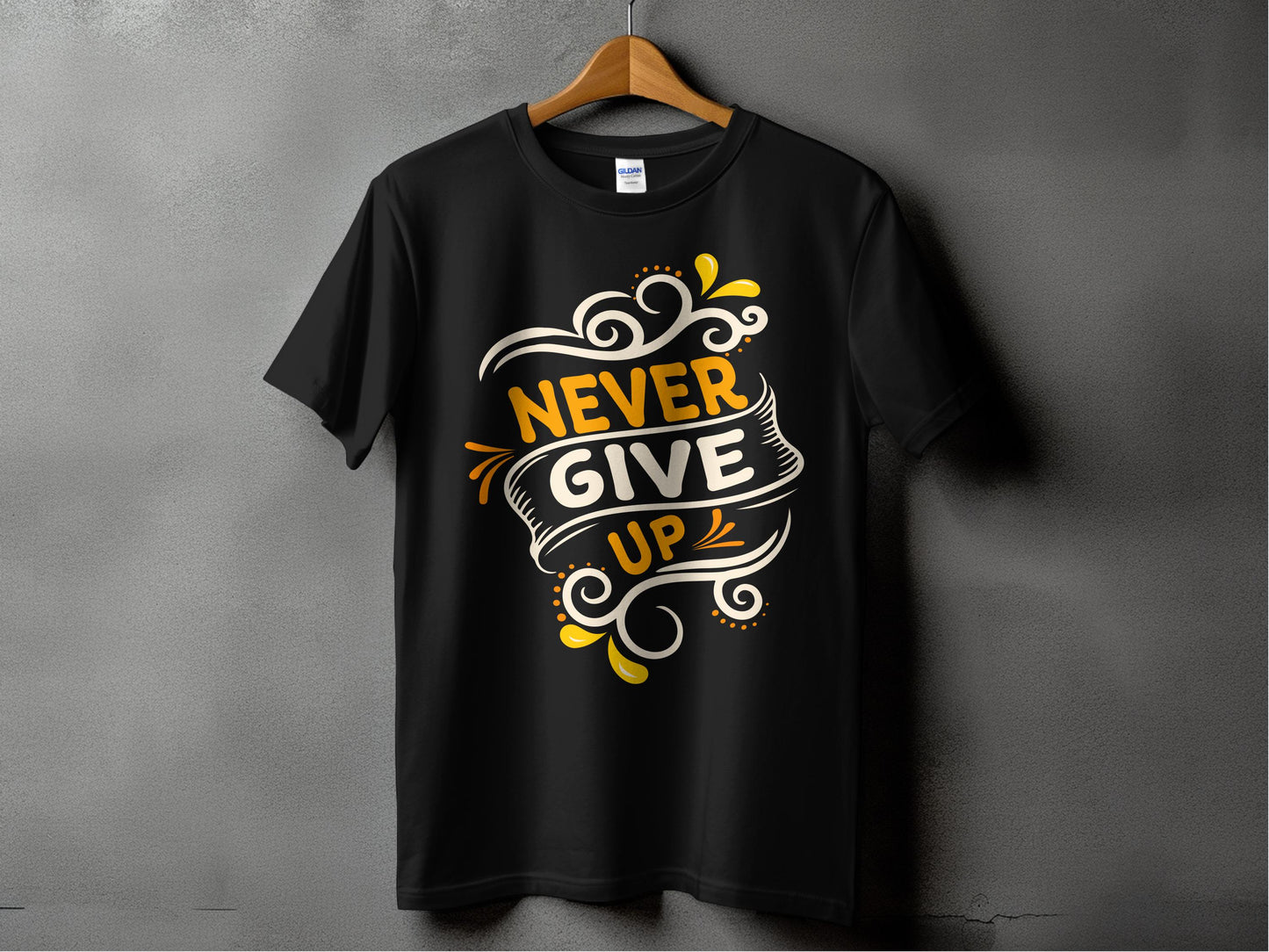 Never give up