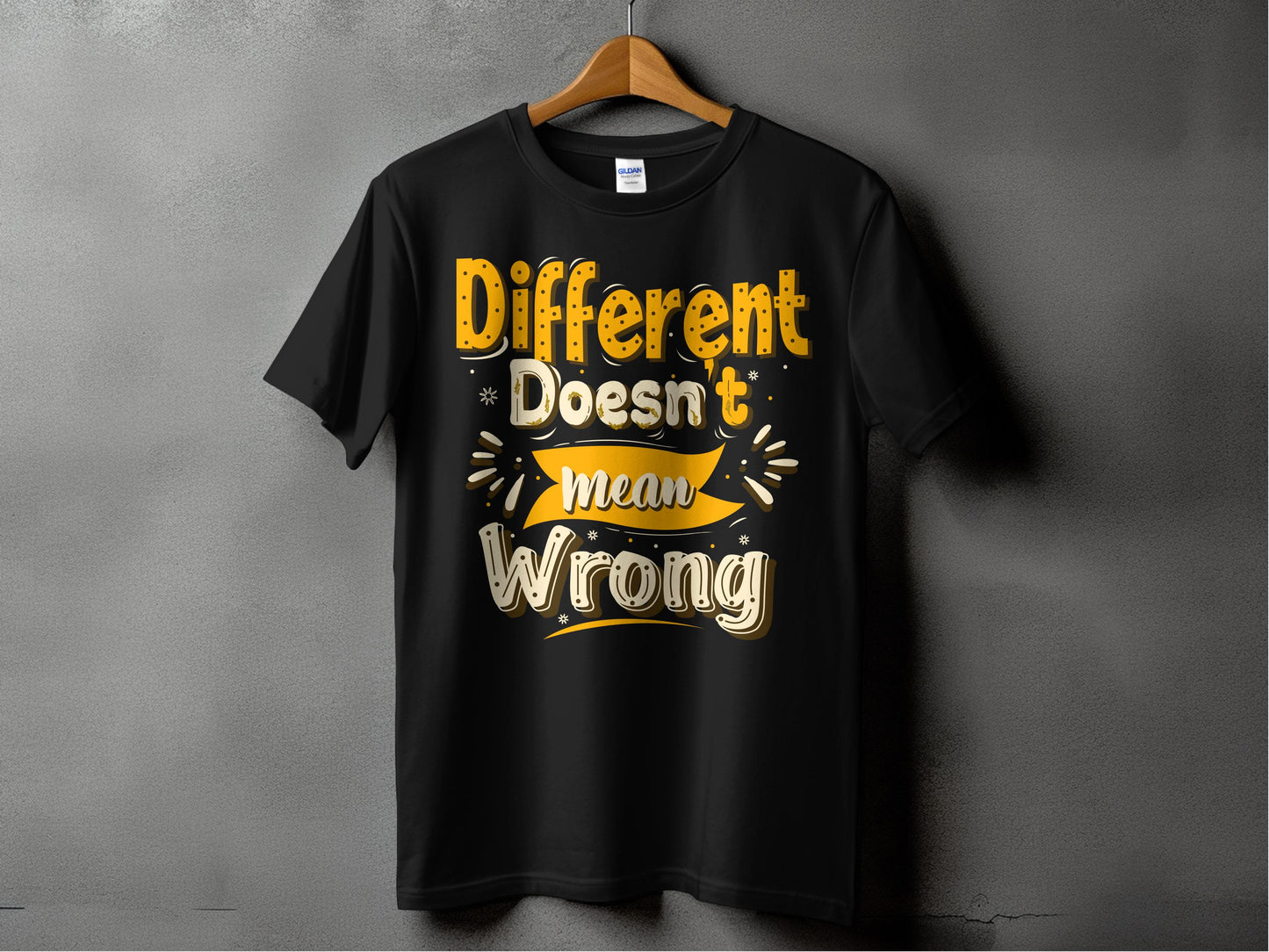 Different doesn't mean wrong