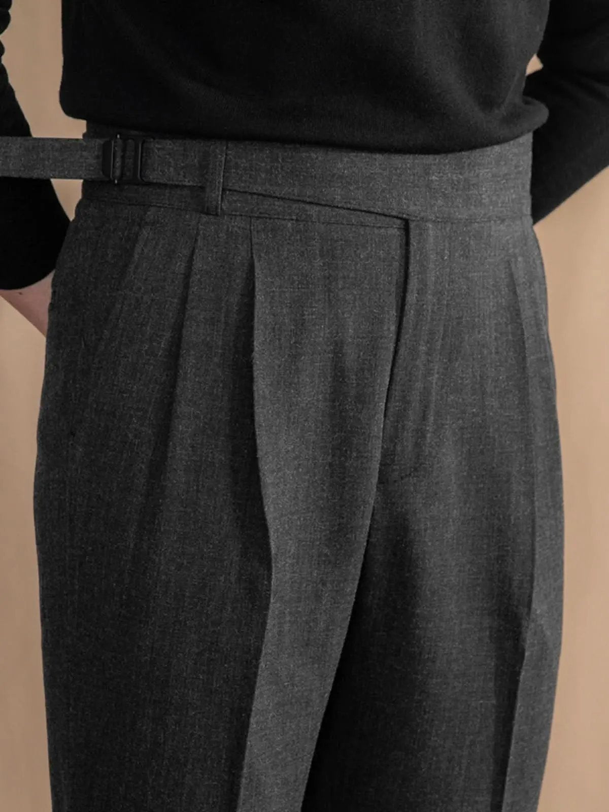 High - waisted All - in - one Dress Pants Retro Trend – travel - inspired 0 by Aroundtheworldinarush