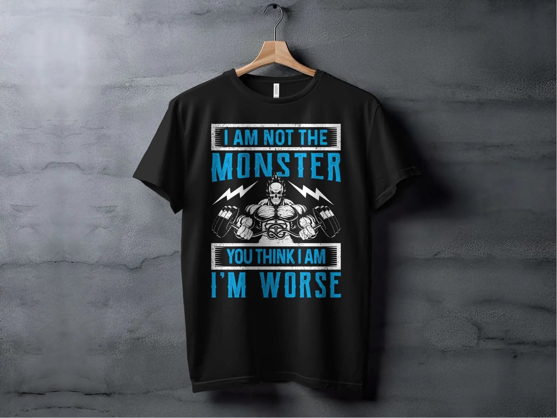 I am not the Monster You Think I am I'm Worse – travel - inspired Clothing by Aroundtheworldinarush