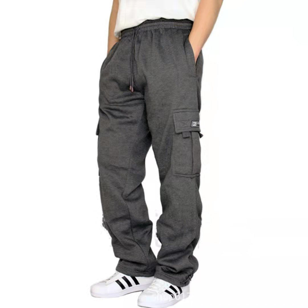 Men Pants Sweatpants Stretch Elastic Waist Jogger Sports Pants Drawstring Trousers Fashion Mens Clothing – travel - inspired 4 by Aroundtheworldinarush