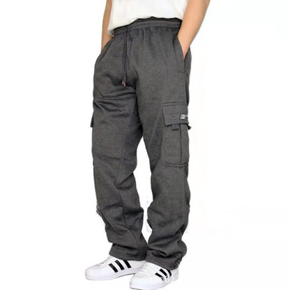 Men Pants Sweatpants Stretch Elastic Waist Jogger Sports Pants Drawstring Trousers Fashion Mens Clothing – travel - inspired 4 by Aroundtheworldinarush