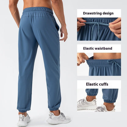 Men's Nylon Cool Feeling Loose Track Pants Quick - drying – travel - inspired 0 by Aroundtheworldinarush