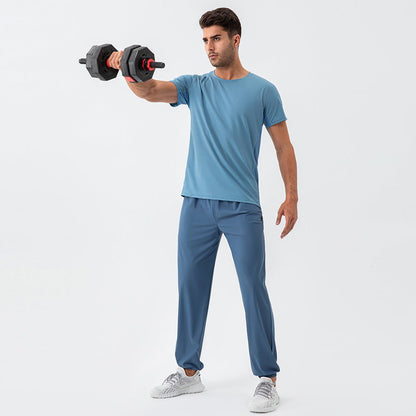 Men's Nylon Cool Feeling Loose Track Pants Quick - drying – travel - inspired 0 by Aroundtheworldinarush