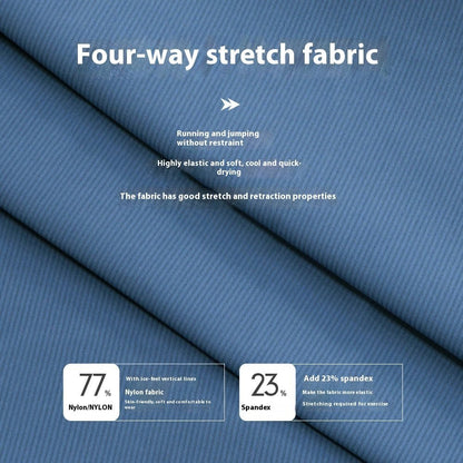 Men's Nylon Cool Feeling Loose Track Pants Quick - drying – travel - inspired 0 by Aroundtheworldinarush