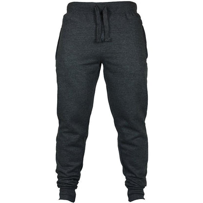 Men's Solid Color Drawstring Fleece Casual Pants – travel - inspired 0 by Aroundtheworldinarush