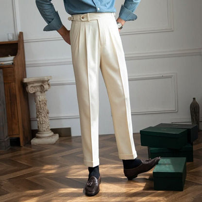 Naples High - waisted Straight Leg Casual Dress Pants – travel - inspired 0 by Aroundtheworldinarush