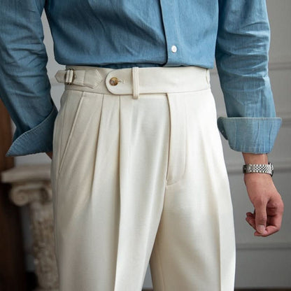 Naples High - waisted Straight Leg Casual Dress Pants – travel - inspired 0 by Aroundtheworldinarush