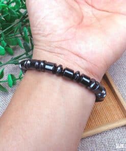 Weight Loss Magnet Bracelets For Women Men Pentagram Stone Magnetic Therapy Bracelets Pain Relief Slimming Health Jewelry