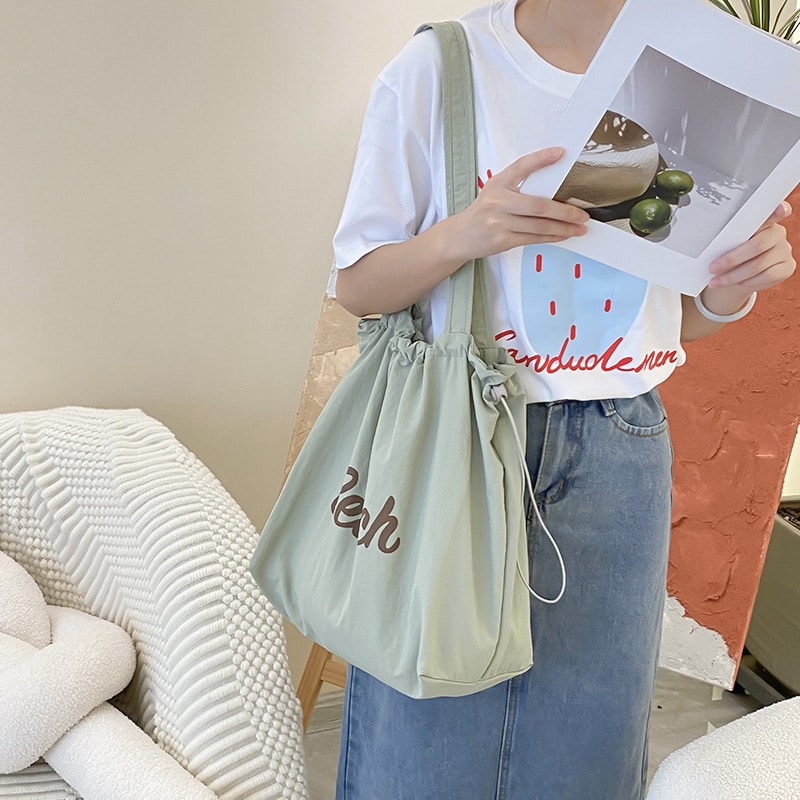 Canvas Bag Large Capacity Women's Shoulder Bag - Image 6