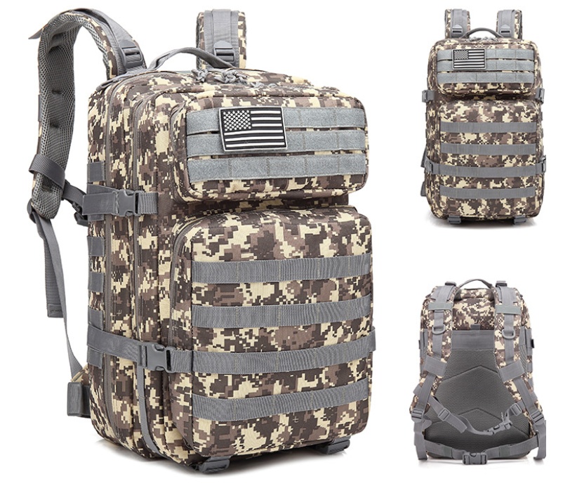Outdoor Mountaineering Bag Tactical Leisure Bag Army Fan Travel Computer Bag Individual Soldier Package - Image 7
