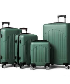 Vertical Stripe Four In One Suitcase
