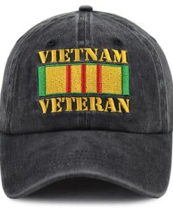 Vietnam Veterans Hats For Men,Adjustable Embroidered Cotton Army Military Basebal, Fathers Day Retirement Christmas Birthday Gifts For Dad Papa Grandpa Husband Uncle