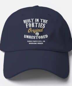 Men's Washed Cotton Cap, Vintage Baseball Cap, Soft-Brimmed Sun Hat