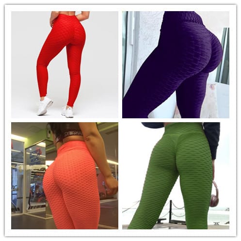 Booty Lifting Anti Cellulite Scrunch Leggings Without Pocket - Image 4