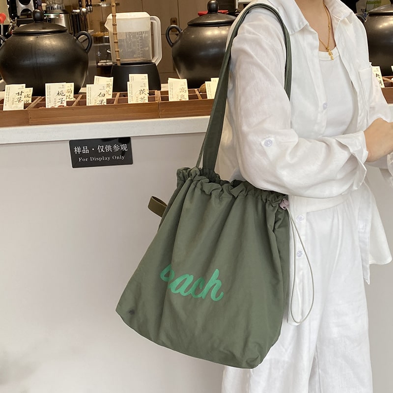 Canvas Bag Large Capacity Women's Shoulder Bag - Image 8