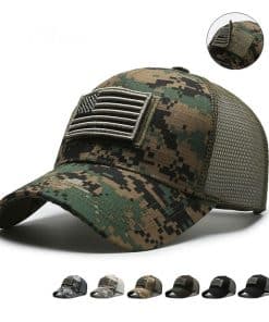 Tear Mark Velcro Outdoor Sun Protection Tactical Camouflage Baseball Hat