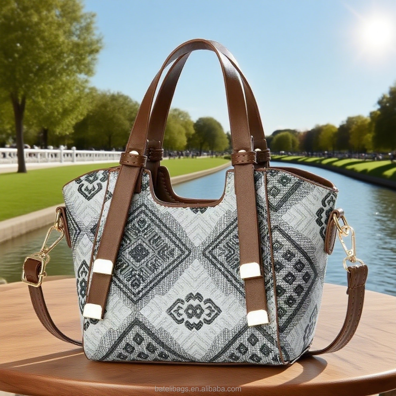 New Model Monogram Boston Pillow Bag - Women Sacs Main Pour Femmes Crossbody Bag Jacquard Embroidery Handbags For Women Luxury - Image 2