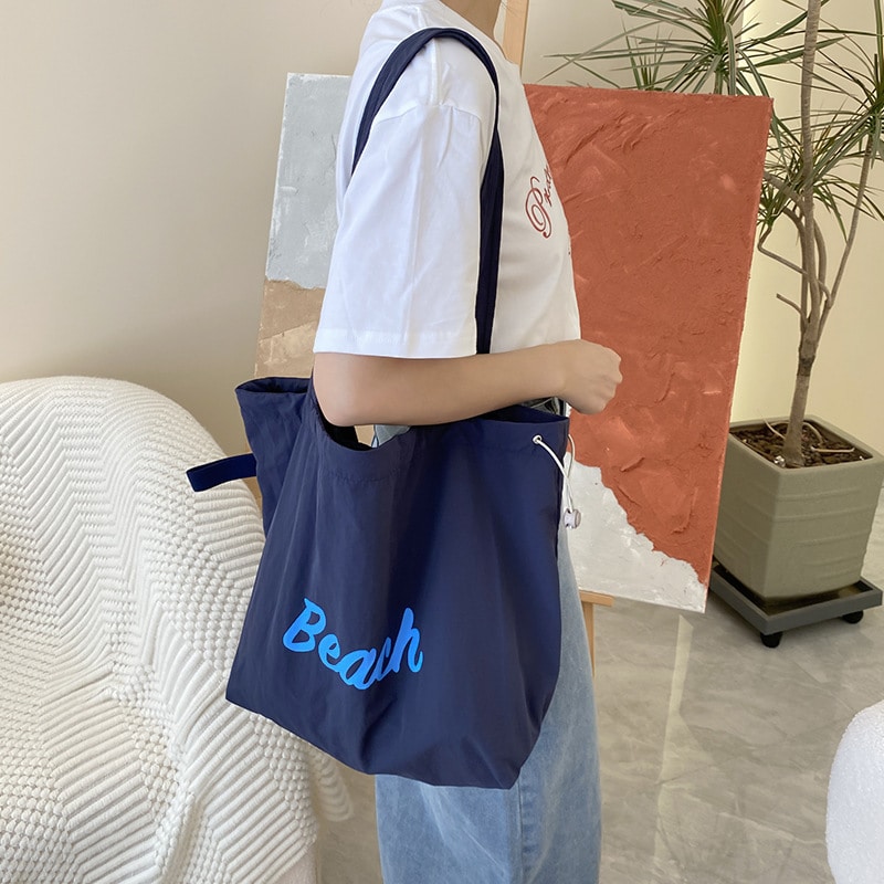 Canvas Bag Large Capacity Women's Shoulder Bag - Image 9