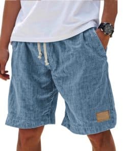 Men's Retro Breathable Linen Loose Holiday Shorts