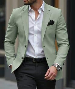 Men’s Casual Light Business Suit Jacket
