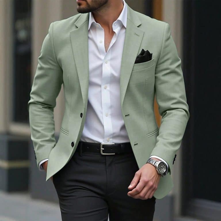 Men’s Casual Light Business Suit Jacket