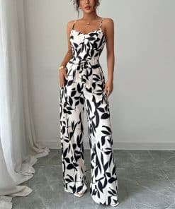 Summer European And American Women In Jumpsuits