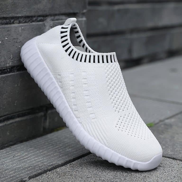 Lightweight slip-on walking shoes for women