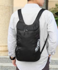 Ultralight foldable packable travel holdall bag